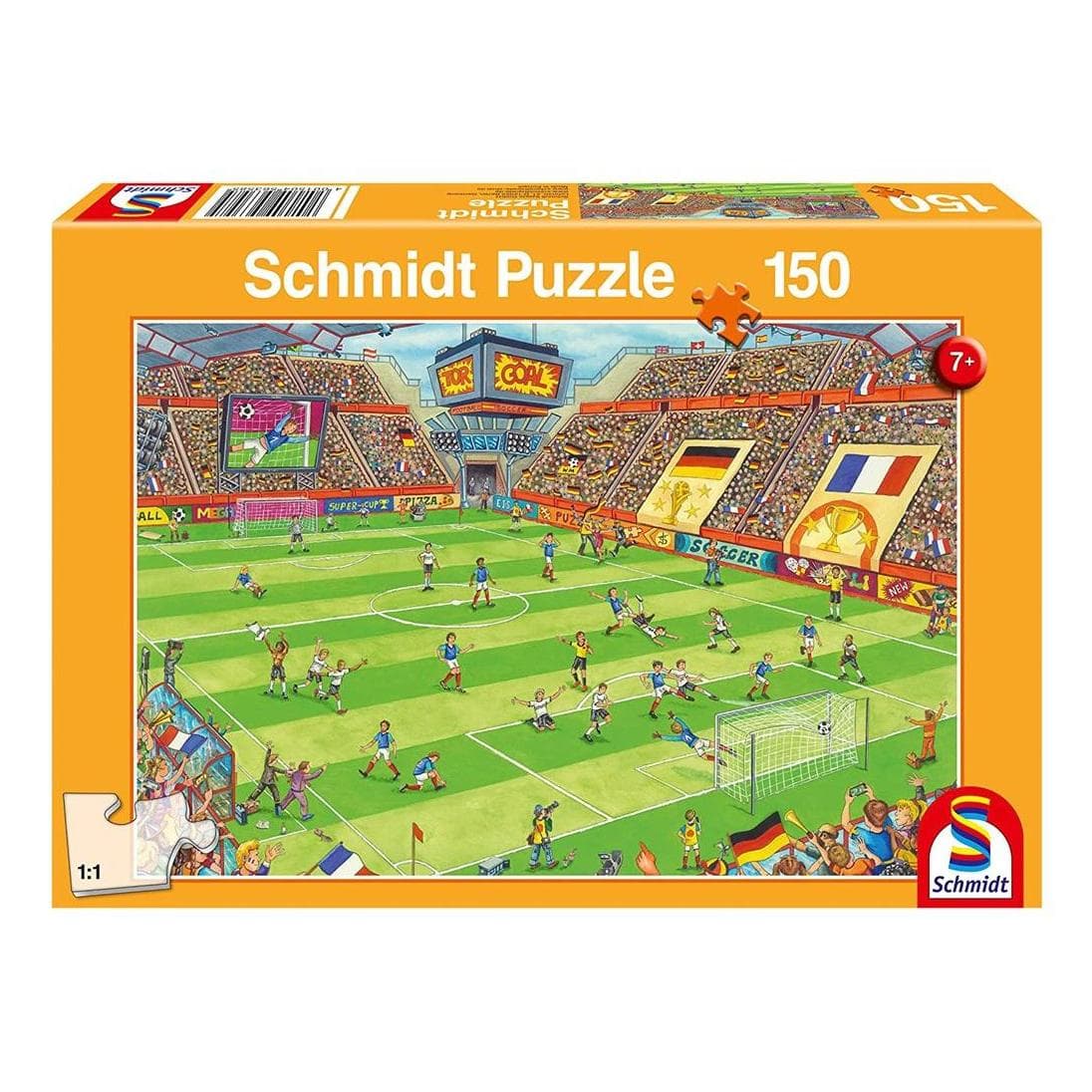 Schmidt Spiele Finale im Fussballstadion (150 Teile)