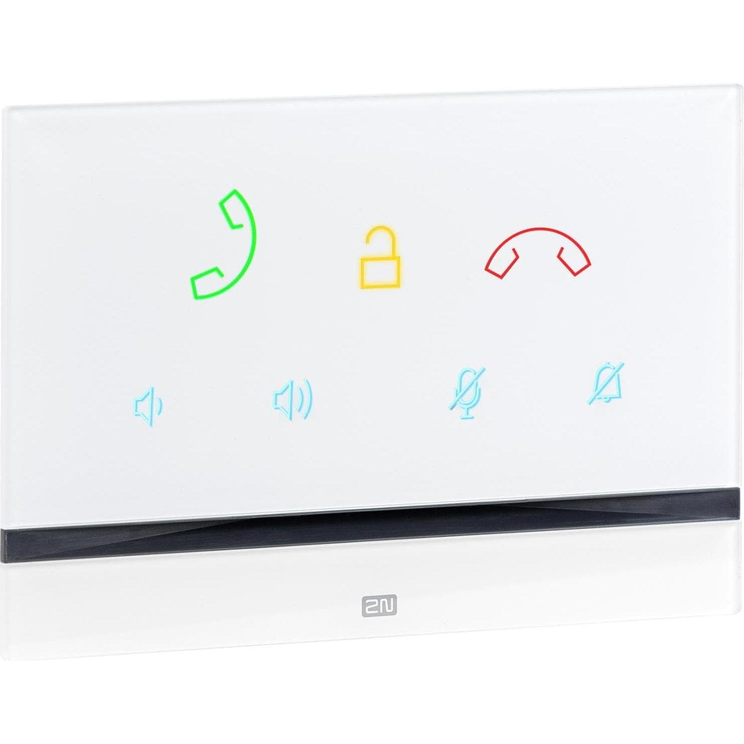 2N, Klingel + Türsprechanlage, IndoorTalk weiss (Ethernet, Kabelgebunden)
