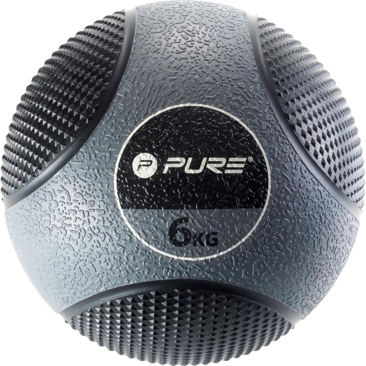 Pure2improve, Medizinball, (6 kg, 200 mm)