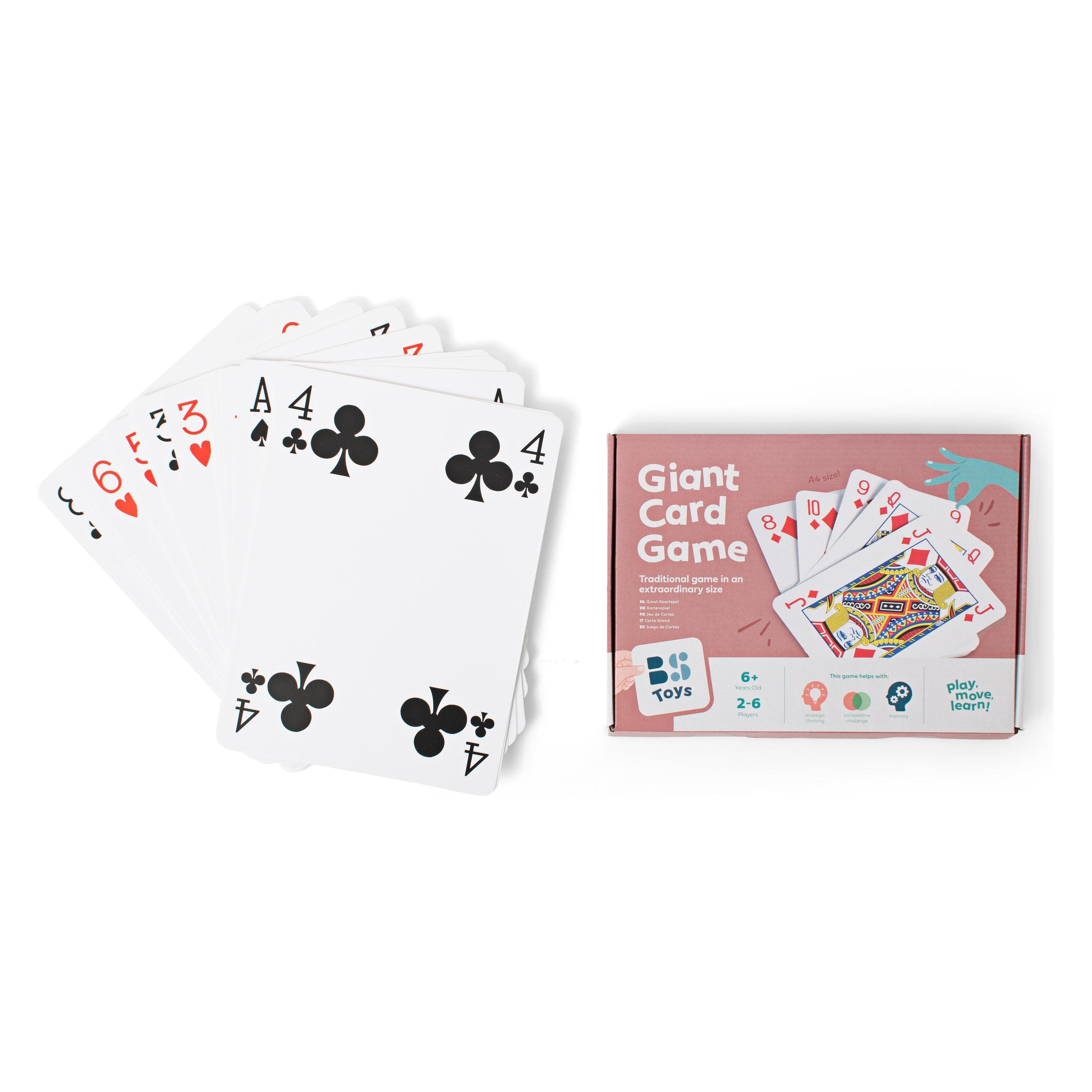 BS Kartenspiel (Englisch, 2 - 4 Spieler)