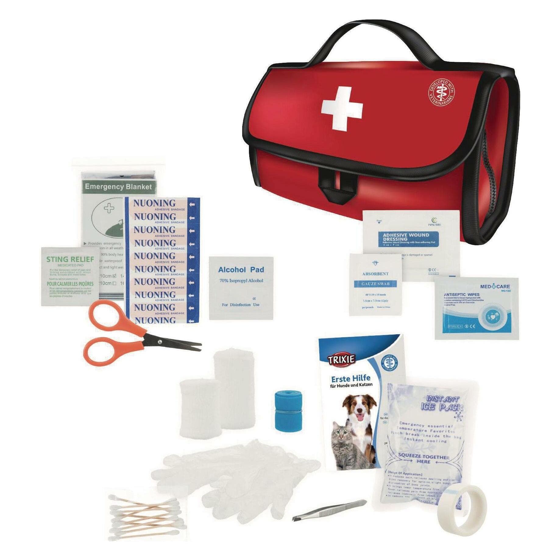Trixie Premium Erste-Hilfe-Set (Hund), Tierhygiene