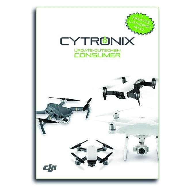 Cytronix Gutschein Update Consumer (DJI Spark), Drohne Zubehör, Weiss, Schwarz
