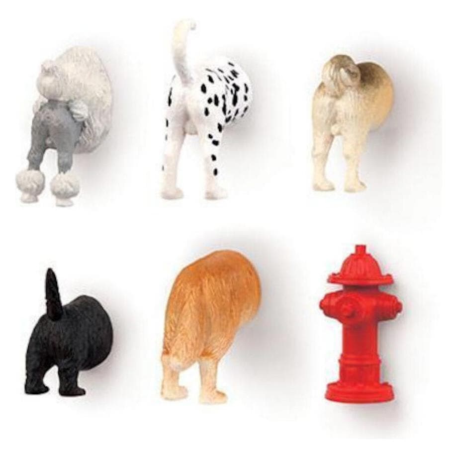 Kikkerland, Magnet, Dog Butt (6x)