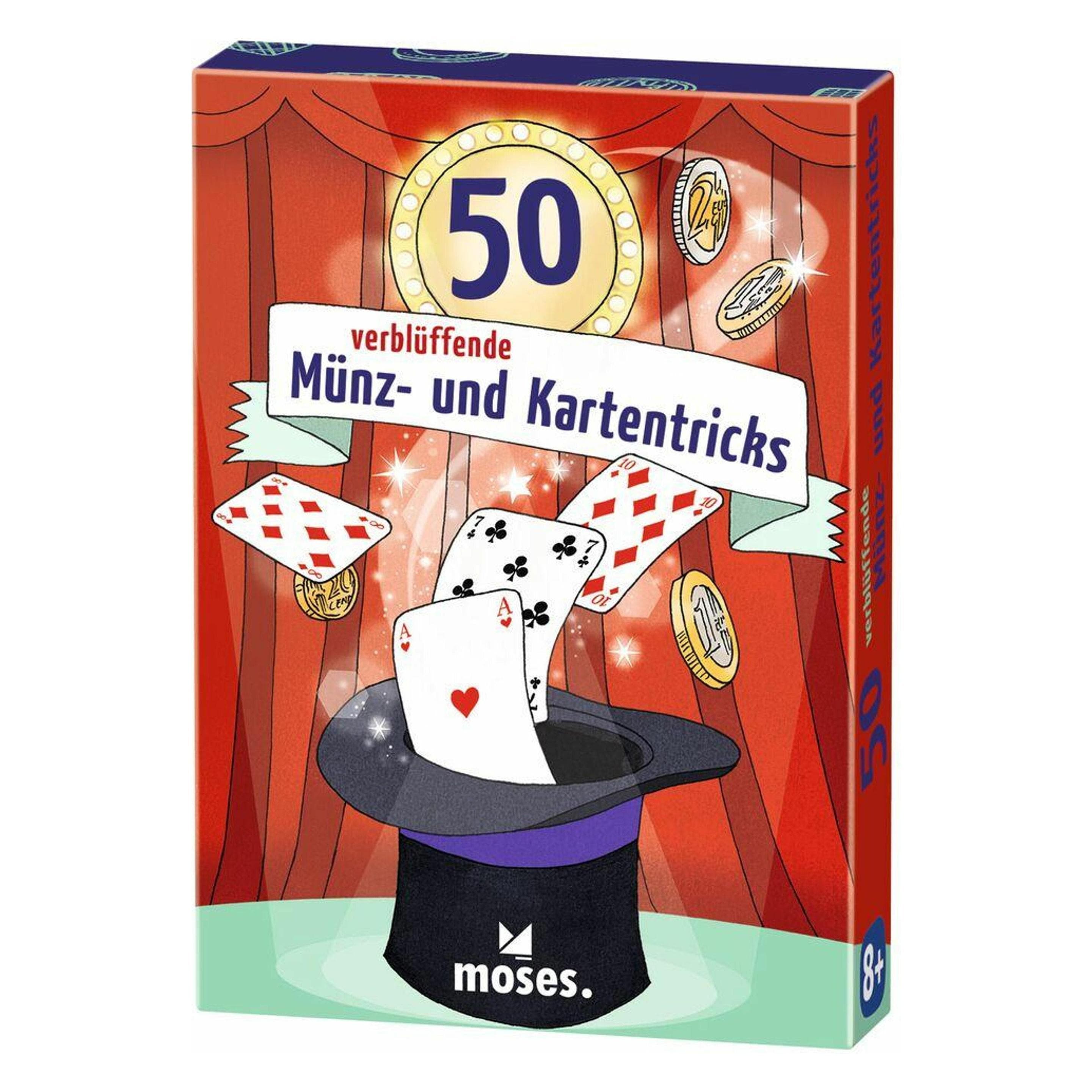 Moses Münz- und Kartentricks (Deutsch, 1 - 10 Spieler)