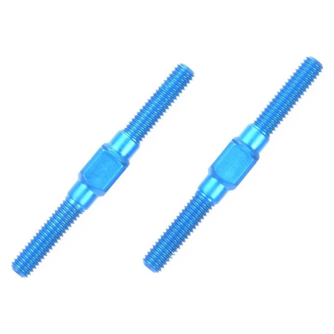 Tamiya Alu Li/Re-Gewindestangen 3x32mm (2) blau