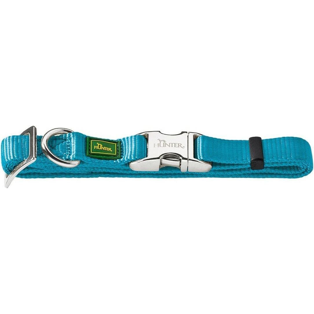 Hunter Halsband Vario-Basic ALU-Strong Nylon (S, Hund, Hundesport), Halsband + Leine
