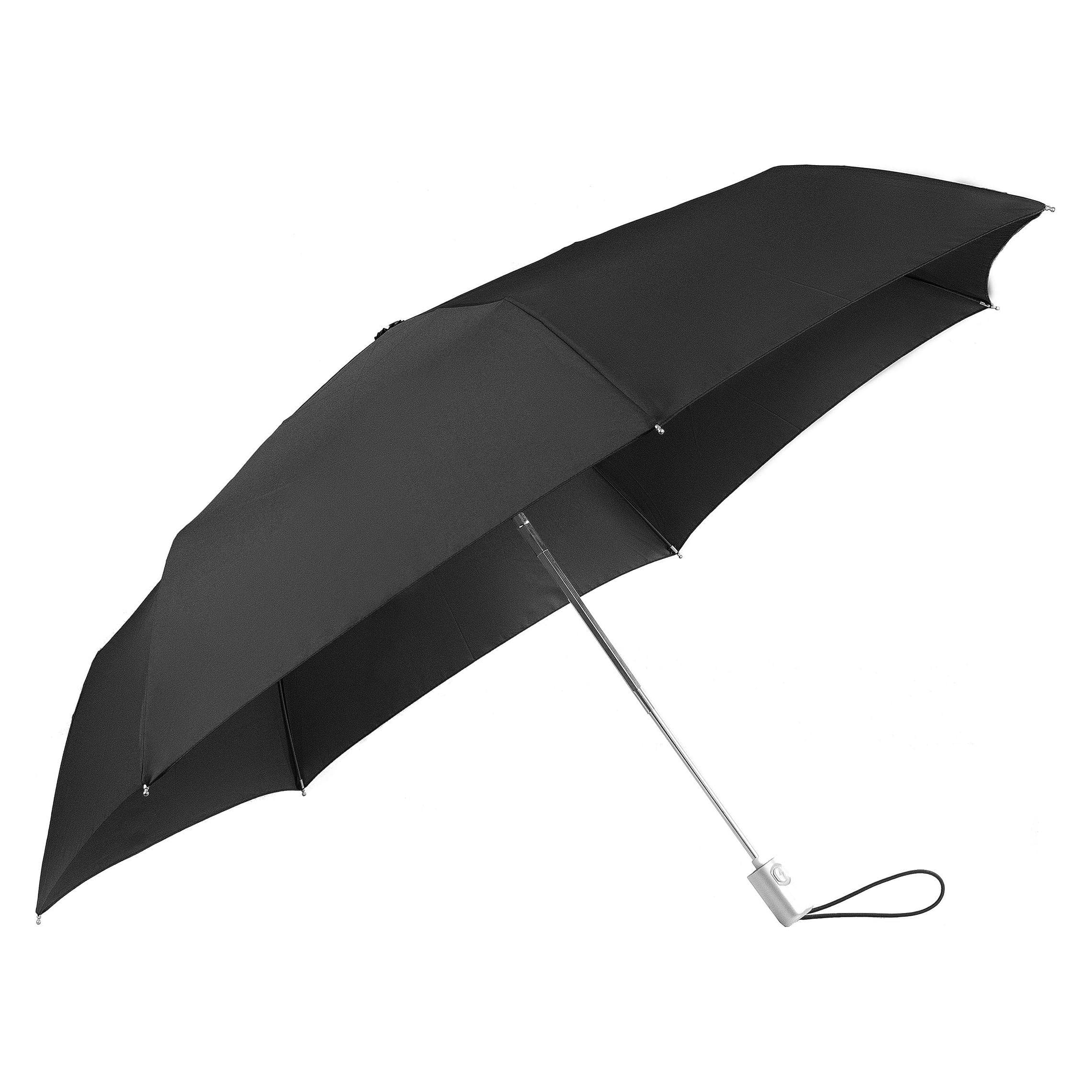 Samsonite, Unisex, Regenschirm, Alu Drop S, Schwarz