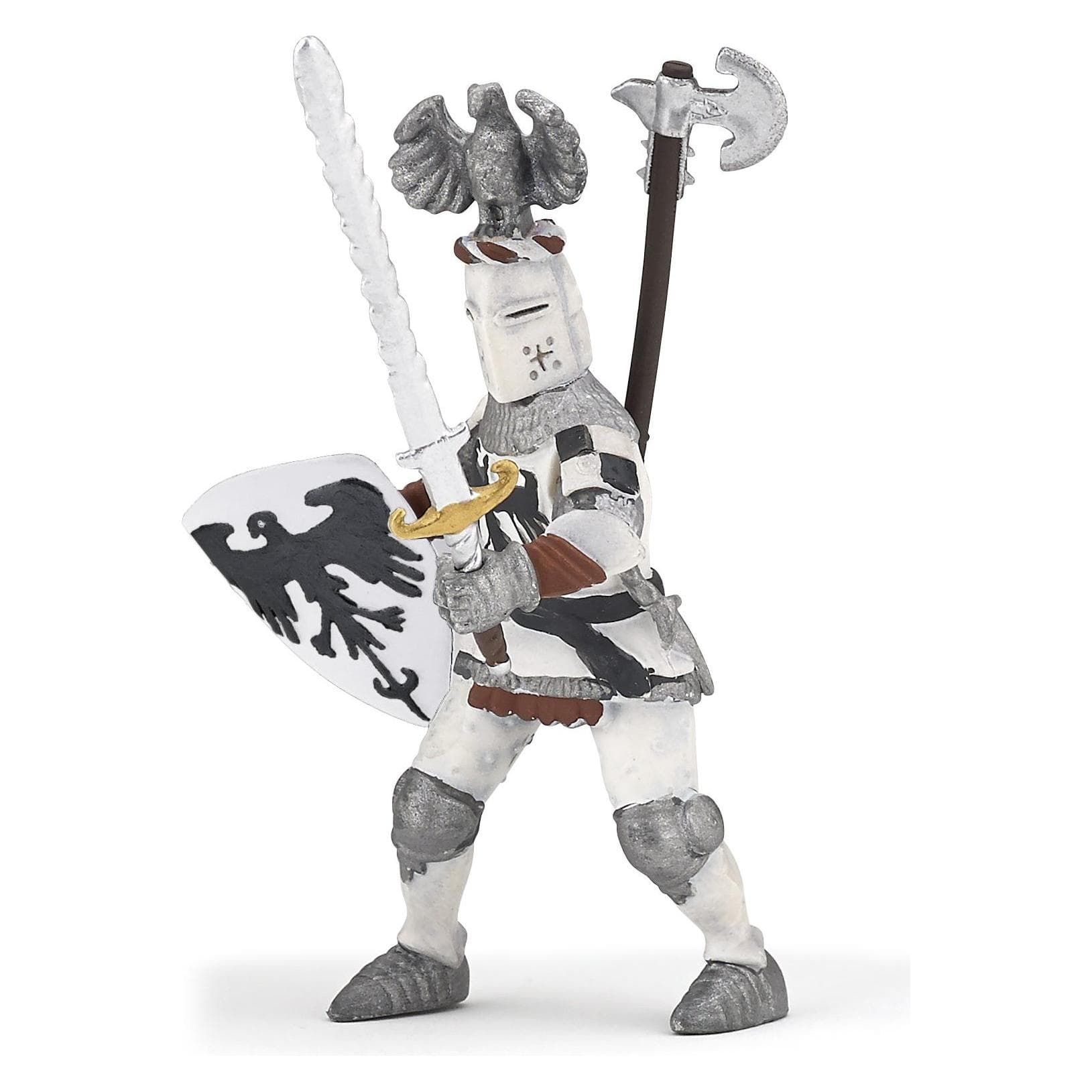 Papo Ritter mit Adlerhelm, weiss