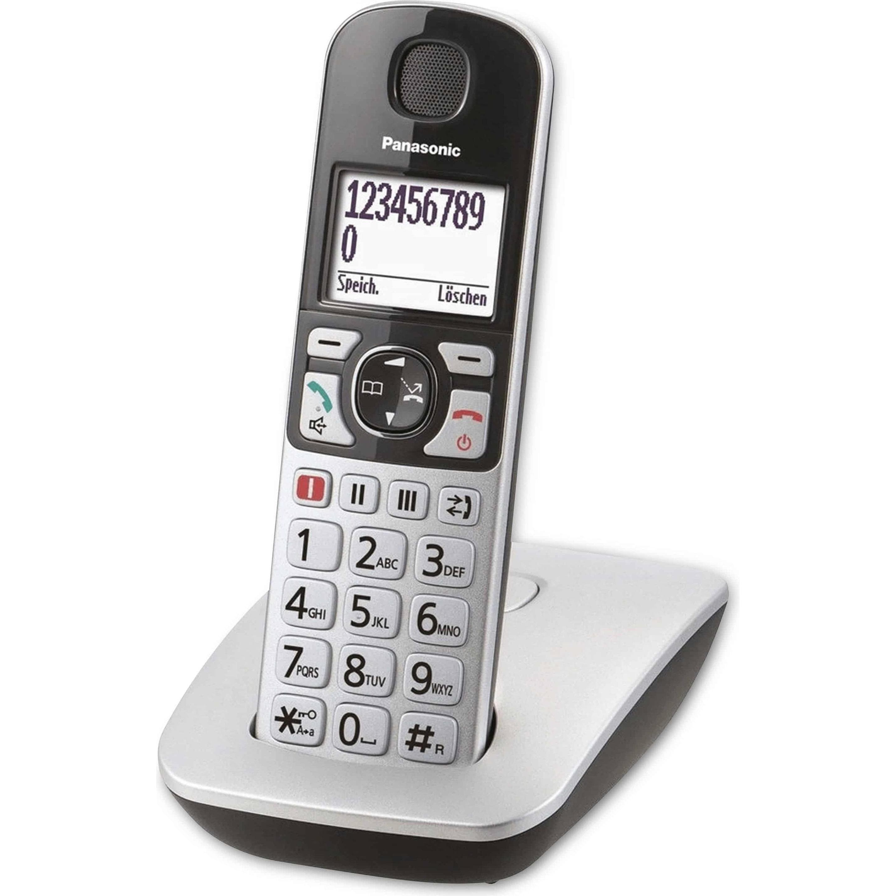 Panasonic KX-TGE510GS, Telefon, Grau