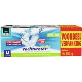 Bison, Eiskratzer + Scheibenenteiser, Feuchtigkeitsabsorber Neutral 450 g