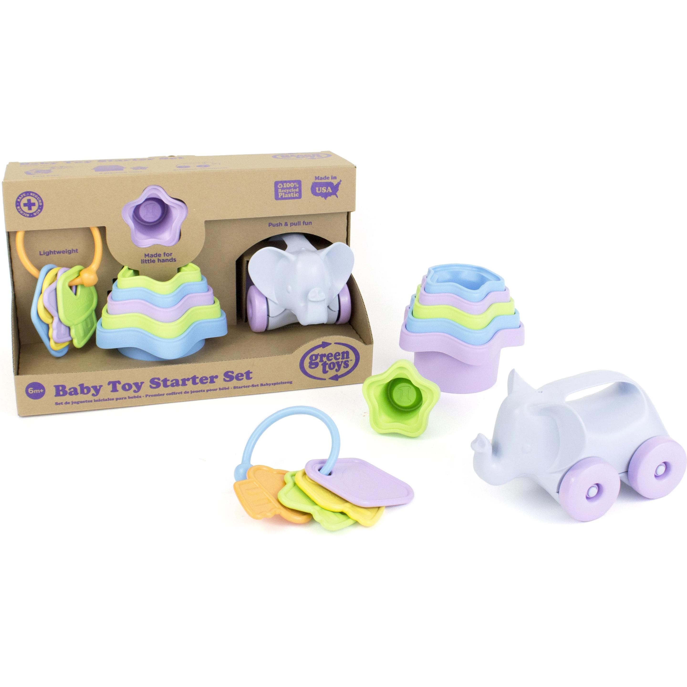 Green Toys, Greifling, Baby Toy Starter Set
