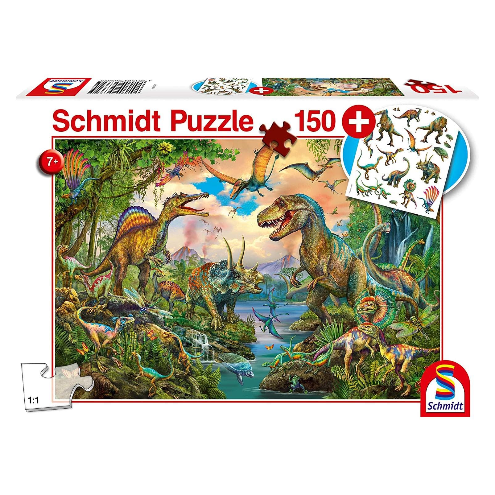 Schmidt Spiele Wilde Dinos (150 Teile)