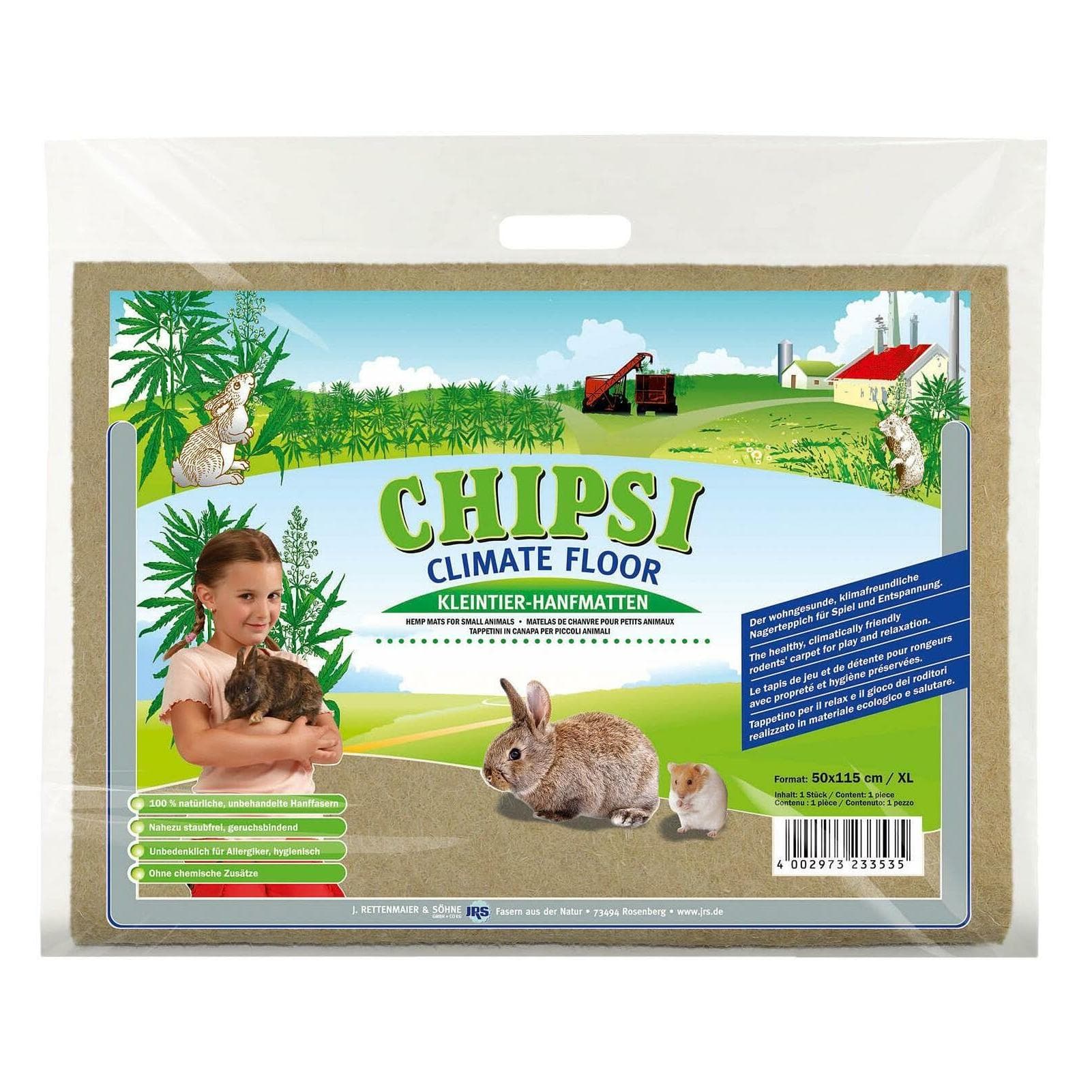 Chipsi Climate Floor Hanf-Matte (0.75 kg, Einstreu), Einstreu
