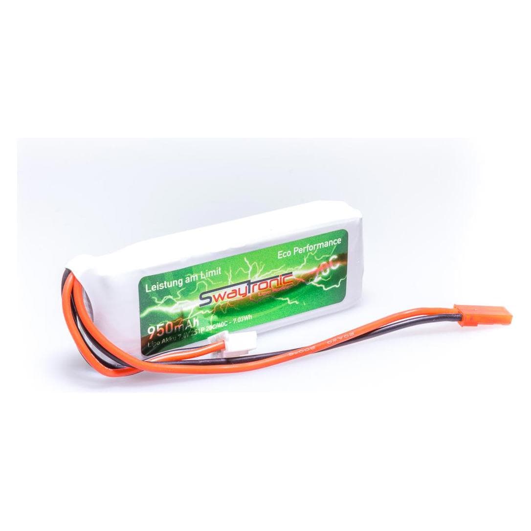 Swaytronic LiPo Soft Case JST (950 mAh, 7.40 V)