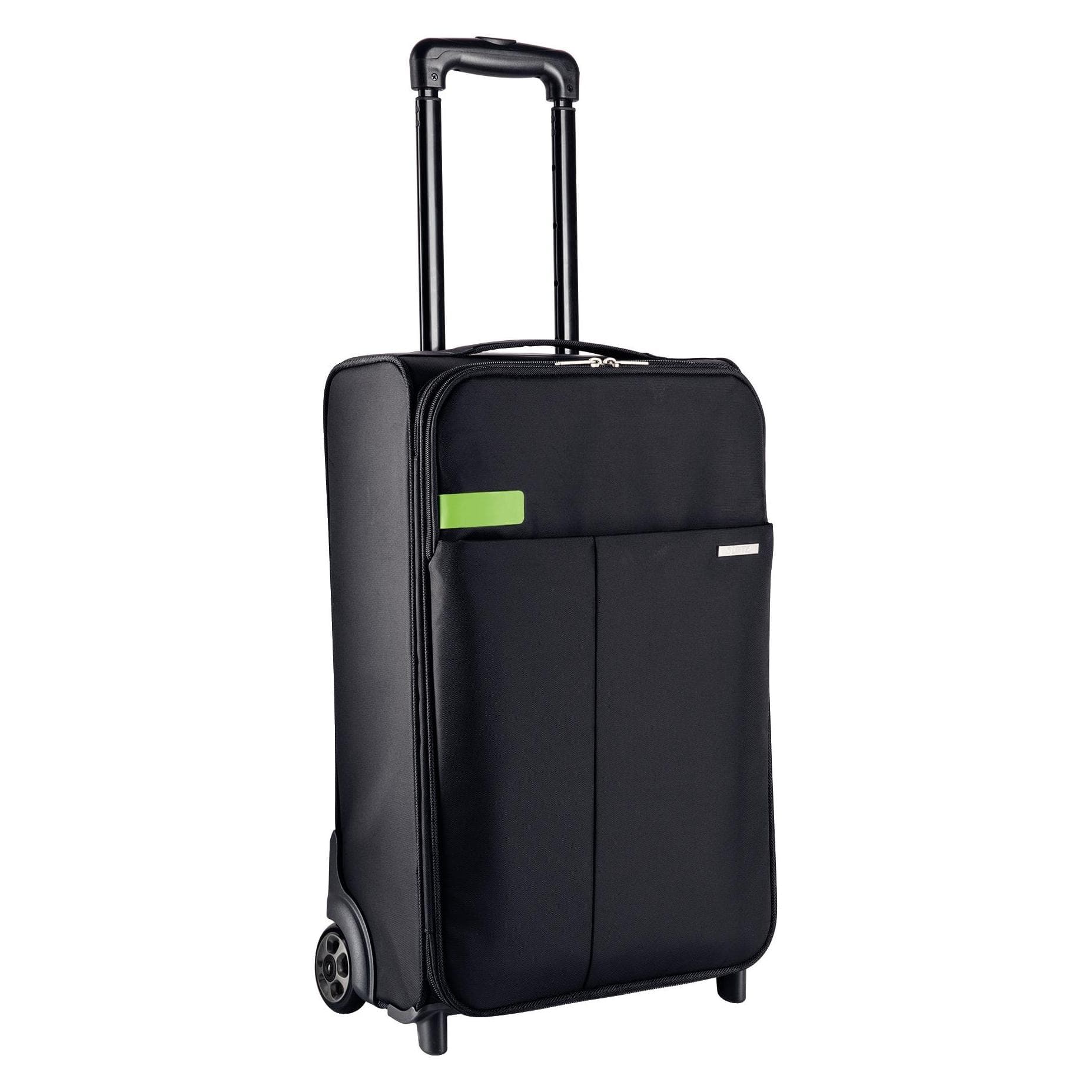 Leitz Complete 2-Rollen Handgepaeck Trolley Smart Traveller, Koffer, Schwarz