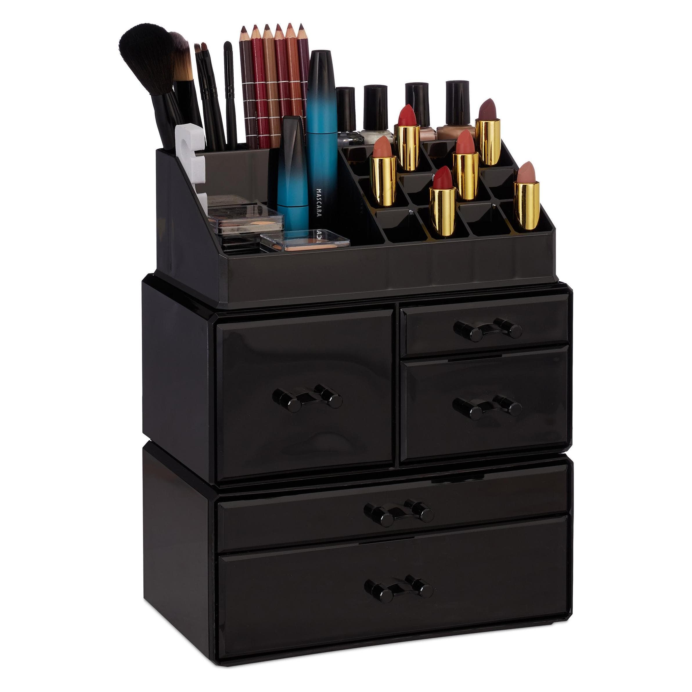 Relaxdays, Badaufbewahrung, Makeup Organizer