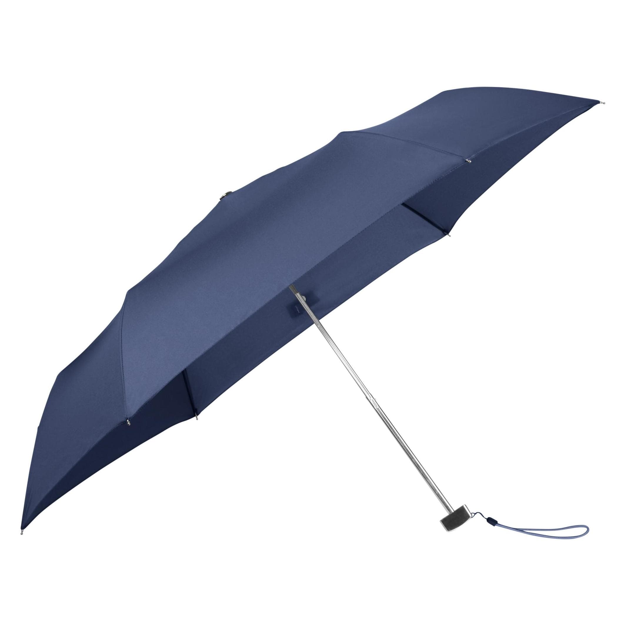 Samsonite, Unisex, Regenschirm, RAIN PRO Mini Umbrella, Blau