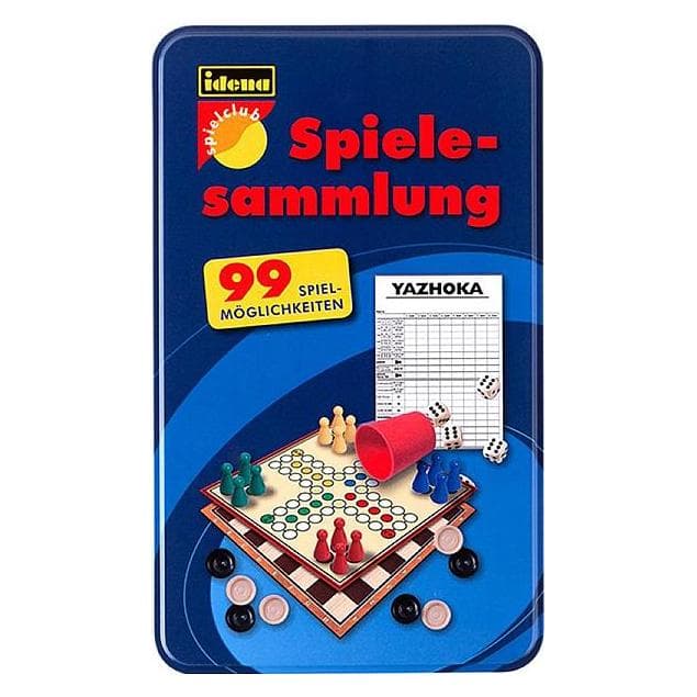 Idena Spielesammlung 99 in Tinbox (2 - 99 Spieler)