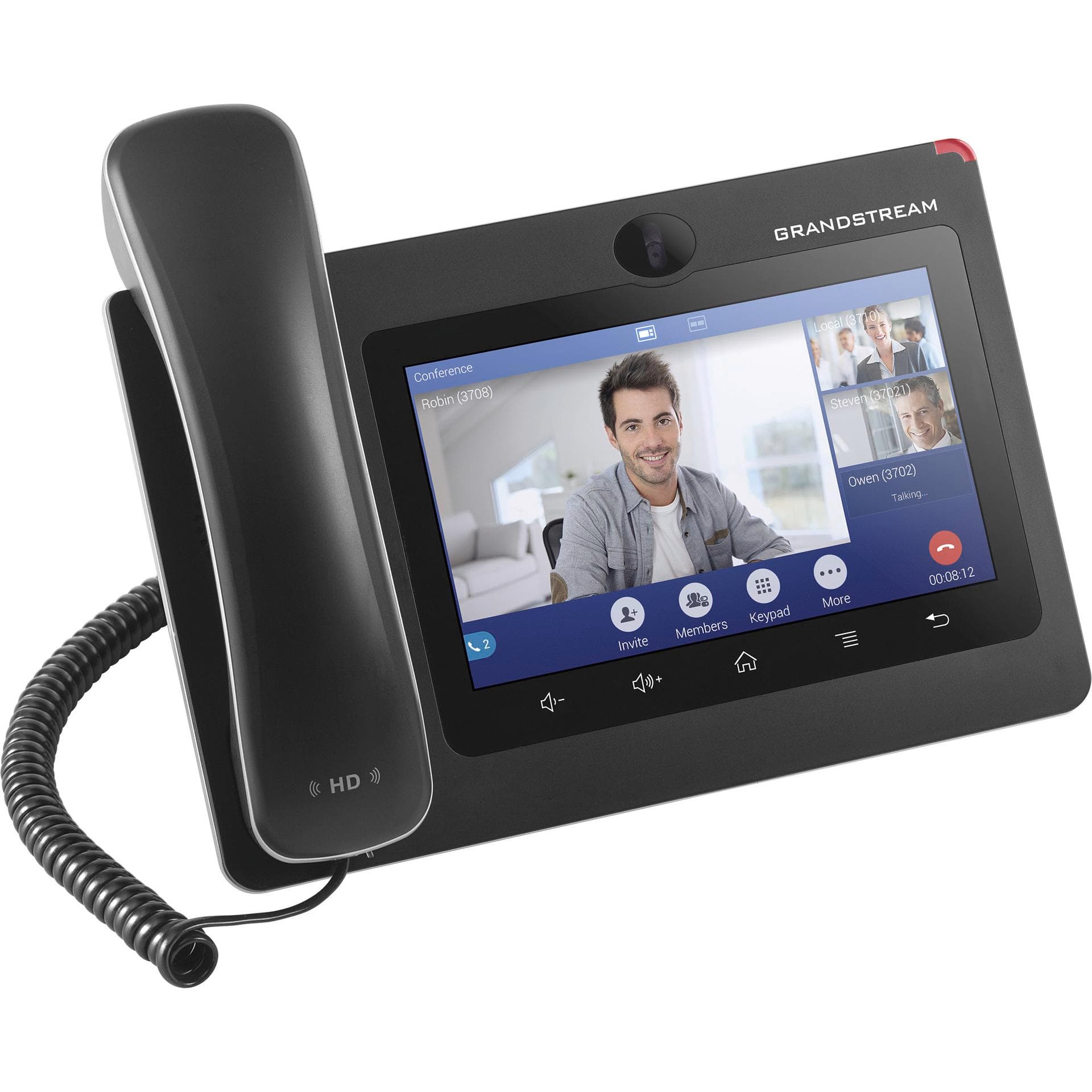 Grandstream GXV-3370, Telefon, Schwarz