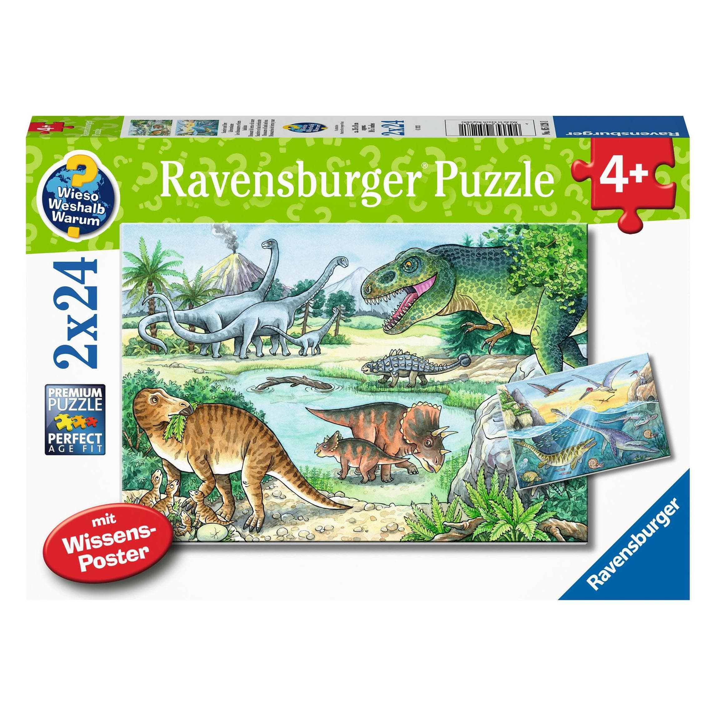 Ravensburger Saurier und ihre Lebensräume (24 Teile)