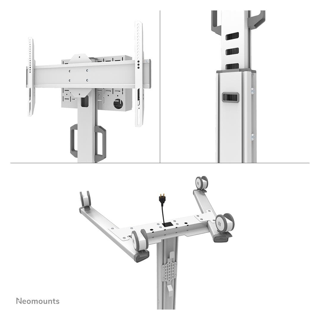 Neomounts TV-Trolley FL50S-825WH1 Weiss (70 kg, 37" - 75"), TV Ständer, Weiss