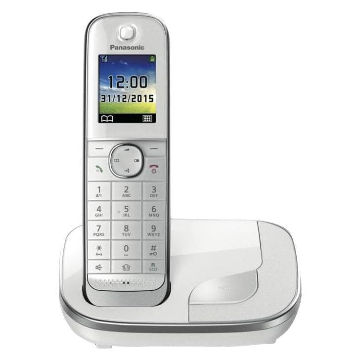 Panasonic KX-TGJ310GW (DE-Version), Telefon, Schwarz, Weiss