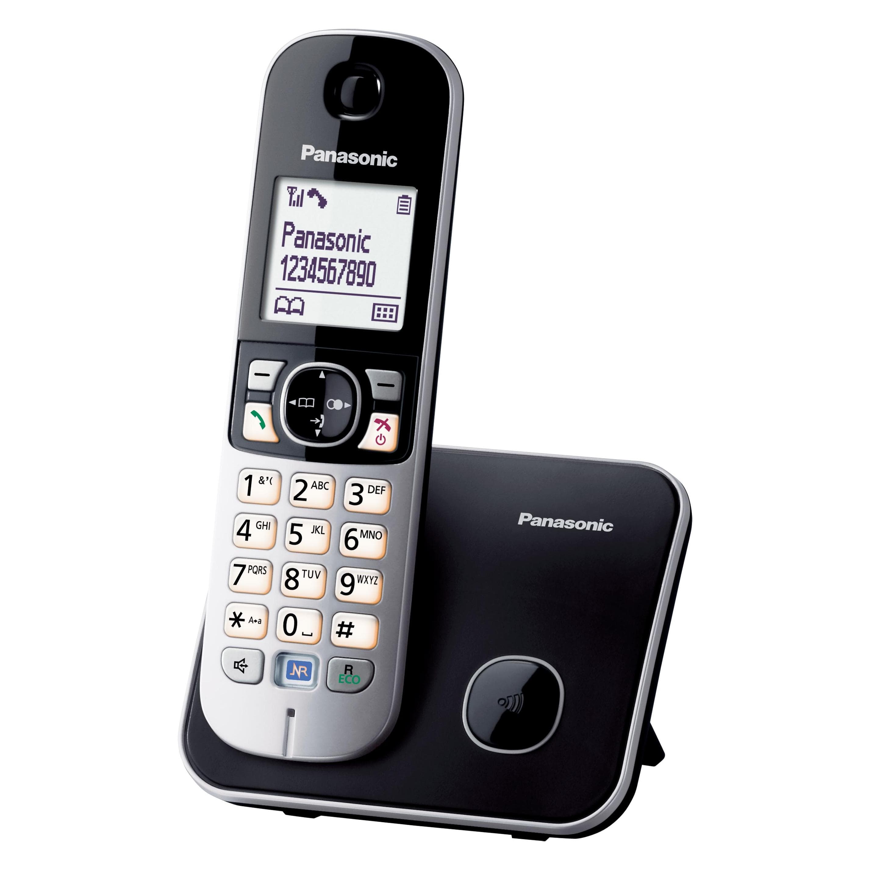 Panasonic KX-TG6811, Telefon, Schwarz