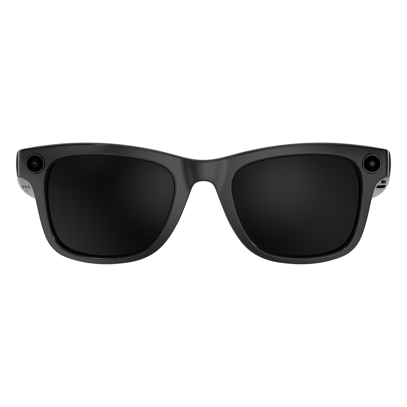 Imiki AI Glasses bright black | Smartglasses | AI-Powered Assistent | Touch control | IP54 Schutz | 15-Tage Standby Zeit | 8MP Kamera