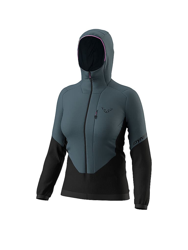 DYNAFIT Damen Hybridjacke Blacklight Thermal Hoodie grau | M