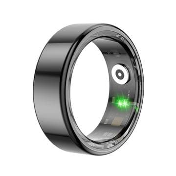 Maxlife MXSR-100 Smart Ring mit Ladekoffer - Größe: 12/21.4mm - Schwarz